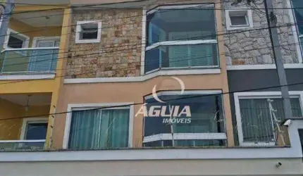 Sobrado com 3 dormitórios à venda, 147 m² por R$ 870.000,00 - Vila Camilópolis - Santo André/SP