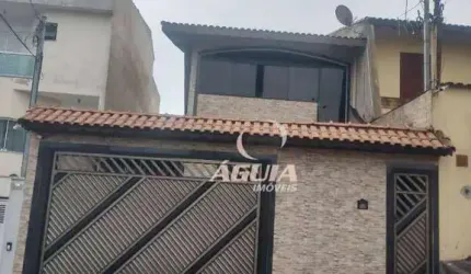 Sobrado com 5 dormitórios à venda, 317 m² por R$ 1.150.000,00 - Parque das Nações - Santo André/SP
