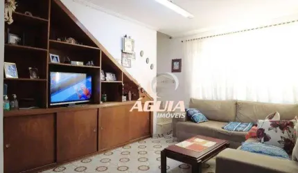 Sobrado com 3 dormitórios à venda, 169 m² por R$ 660.000,00 - Vila Camilópolis - Santo André/SP