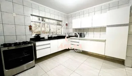 Sobrado com 4 dormitórios à venda, 221 m² por R$ 900.000,00 - Vila Curuçá - Santo André/SP