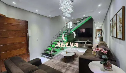 Sobrado à venda, 230 m² por R$ 1.400.000,00 - Vila Curuçá - Santo André/SP