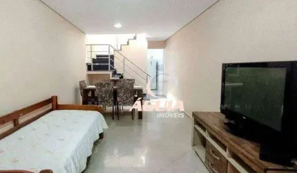 Sobrado com 3 dormitórios à venda, 108 m² por R$ 490.000,00 - Parque Erasmo Assunção - Santo André/SP