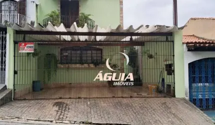 Sobrado com 3 dormitórios à venda, 206 m² por R$ 850.000 - Parque Jaçatuba - Santo André/SP
