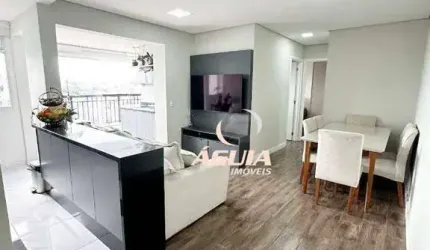 Apartamento com 2 dormitórios à venda, 64 m² por R$ 680.000,00 - Vila Curuçá - Santo André/SP