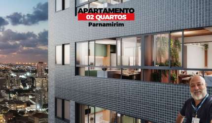 APARTAMENTO 02 QUARTOS - VARANDA GOURMET - EXCELENTE LOCALIZAÇÃO - NO MELHOR ZONA NORTE - PARNAMIRIM/RECIFE
