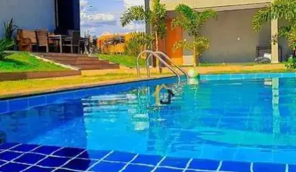 Rancho com 3 dormitórios à venda, 182 m² por R$ 999.000,00 - Condomínio Baia de Santa Monica - Fronteira/MG