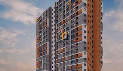 Apartamento com 3 dormitórios à venda, 48 m² por R$ 438.702 - Meet - São José do Rio Preto/SP