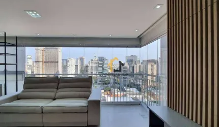 Apartamento com 1 dormitório à venda, 58 m² por R$ 1.838.000,00 - Itaim - São Paulo/SP