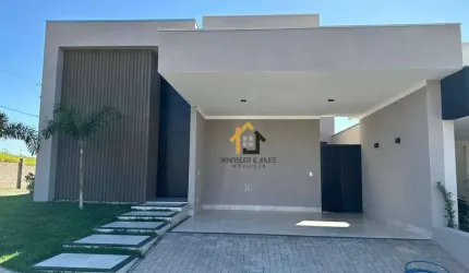 Casa Nova com 3 Suítes à venda, 156 m² por R$ 1.200.000 - Residencial Maria Julia - São José do Rio Preto/SP