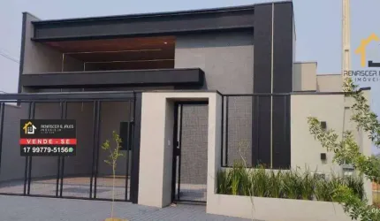 Casa com 3 dormitórios à venda, 110 m² por R$ 650.000 - Set Sul II - São José do Rio Preto/SP