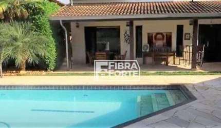 Casa com 4 dormitórios à venda, 400 m² por R$ 1.800.000,00 - Sítios de Recreio Gramado - Campinas/SP