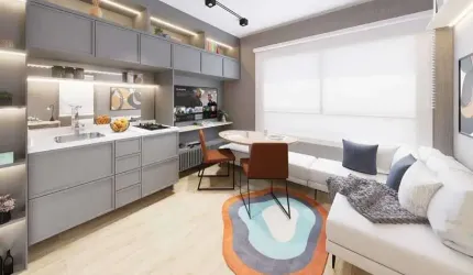 Pinheiro Apartamento A Venda Studio 1 Dormitório 22m² Novo Com Lazer Completo!