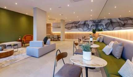 Moema Apartamento A Venda 2 Dormitórios 43m² Novo Pronto Para Morar.