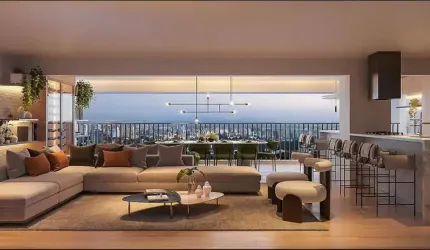 Brooklin Apartamento A Venda 4 Dormitórios 164m² 2 Vagas Novo Com Lazer Completo