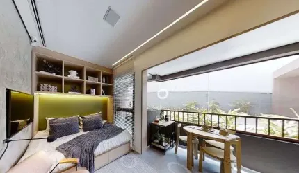 Jardim Paulista Apartamento Studio A Venda 1 Dormitório 28m² Novo Pronto P Morar.
