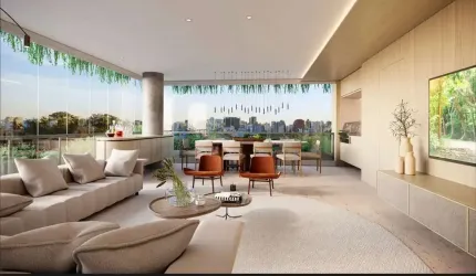 Moema Apartamento A Venda 3 Dormitórios 147m² 2 Vagas Novo Com Lazer.