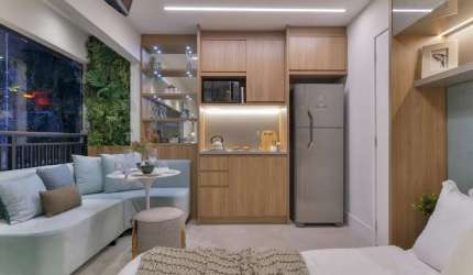 Praça da Árvore Apartamento Studio A Venda 24m² 1 Dormitório Novo Com Lazer Completo