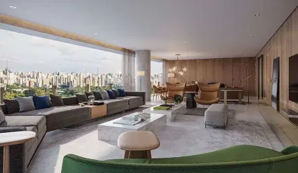 Moema Apartamento A Venda 3 Suites 240m² 4 Vagas Com lazer Completo e excelente Localização.