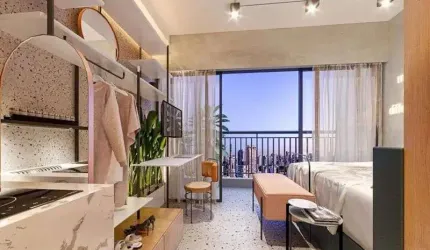 Brooklin Apartamento A Venda , 1 Dormitório ,com 1 Suíte,Com 48m²,Novo   Lazer Completo Excelente Localização!
