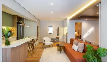 Higienopólis Apartamento a Venda Studio 25m2 Novo Pronto Para Morar!