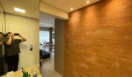 Pinheiros Apartamento Para Locacao Com 1 Dormitórios Tamanho 40 m2 Com 1 Vaga Novo Pronto Para Morar Mobiliado Fino Acabamento.