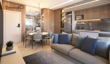 Apartamento Garden à venda, 52 m² por R$ 839.414,24 - Juvevê - Curitiba/PR