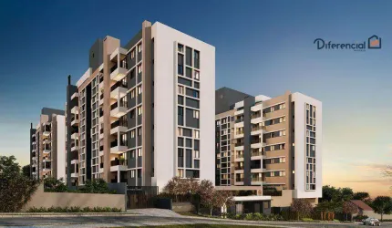 Apartamento Garden à venda, 59 m² por R$ 560.446,59 - Tingui - Curitiba/PR