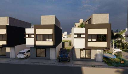 Sobrado à venda, 131 m² por R$ 620.000,00 - Xaxim - Curitiba/PR