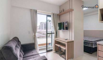 Studio com 1 dormitório para alugar, 24 m² por R$ 2.800,00/mês - Água Verde - Curitiba/PR