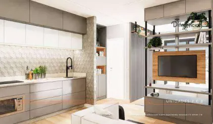 Apartamento à venda, 28 m² por R$ 294.527,78 - Alto da Rua XV - Curitiba/PR