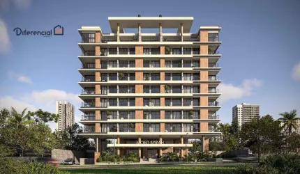 Studio à venda, 28 m² por R$ 365.318,04 - Agua Verde - Curitiba/PR