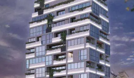 Apartamento Studio a Venda no Batel com 21,63 m² por R$ 385.368,73
