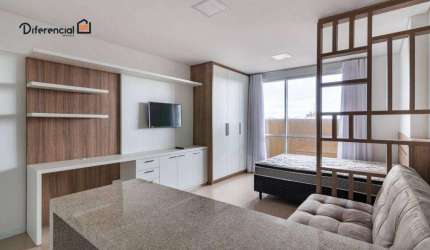 Studio com 1 dormitório para alugar, 32 m² por R$ 2.489,24/mês - Prado Velho - Curitiba/PR
