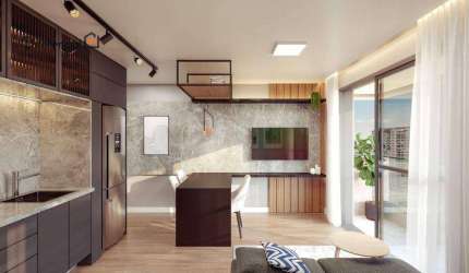 Studio com 1 dormitório à venda, 34 m² por R$ 462.504,15 - Batel - Curitiba/PR