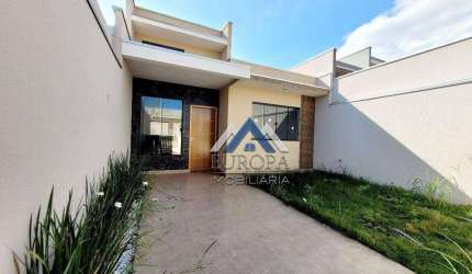 Casa com 3 dormitórios à venda, 78 m² por R$ 350.000,00 - Jardim Strass - Londrina/PR