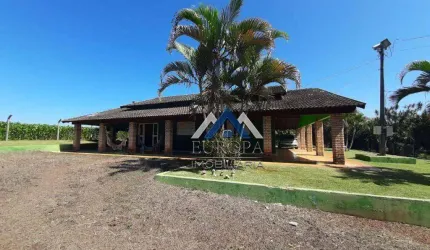 Chácara com 3 dormitórios à venda, 24200 m² por R$ 2.300.000,00 -  Distrito Espírito Santo - Londrina/PR