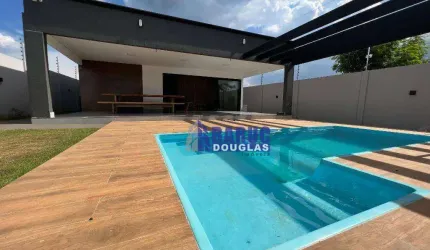 Casa Térrea com 4 quartos sendo 3 suítes, com piscina, com 210m² construídos, por R$ 995.000 - Jardim Bucair - Chapada dos Guimarães/MT
