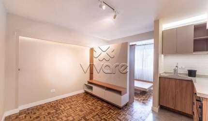 Apartamento com 1 quarto para alugar na Rua Nilo Cairo, 232, Centro, Curitiba, 23 m2 por R$ 1.600
