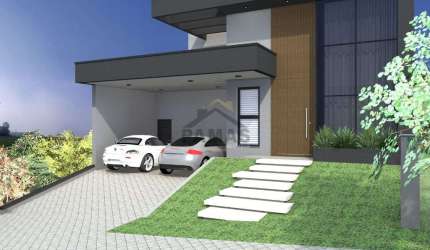 Linda Casa Terrea a Venda no Condominio Mont&amp;#39;Alcino em Valinhos-SP – Entrega Prevista para Julho/25