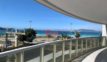 Apartamento com 3 dormitórios, 160 m² - venda por R$ 2.300.000,00 ou aluguel por R$ 9.536,36/mês - Praia do Forte - Cabo Frio/RJ
