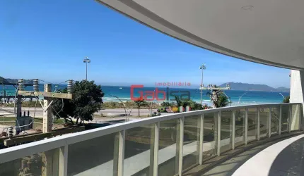 Apartamento com 3 dormitórios, 160 m² - venda por R$ 2.300.000,00 ou aluguel por R$ 9.536,36/mês - Praia do Forte - Cabo Frio/RJ