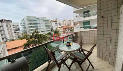 Apartamento com 3 dormitórios à venda, 120 m² por R$ 440.000,00 - Braga - Cabo Frio/RJ