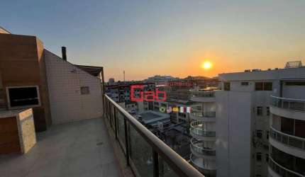 Cobertura com 3 dormitórios, 130 m² - venda por R$ 1.800.000,00 ou aluguel por R$ 6.500,00/mês - Centro - Cabo Frio/RJ