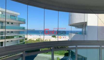 Apartamento com 3 dormitórios à venda, 128 m² por R$ 1.895.000,00 - Praia do Forte - Cabo Frio/RJ
