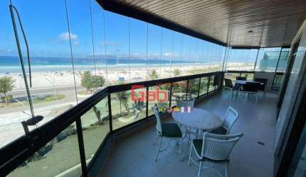 Apartamento com 3 dormitórios, 218 m² - venda por R$ 3.500.000,00 ou aluguel por R$ 11.500,00/mês - Centro - Cabo Frio/RJ