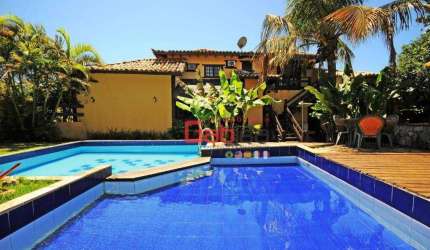 Pousada com 19 dormitórios à venda, 4457 m² por R$ 3.800.000,00 - Loteamento Portal da Ferradura - Armação dos Búzios/RJ