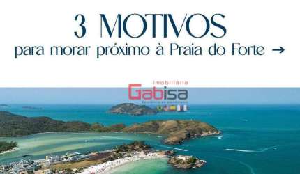 Apartamento com 1 dormitório à venda, 42 m² por R$ 560.985,75 - Passagem - Cabo Frio/RJ