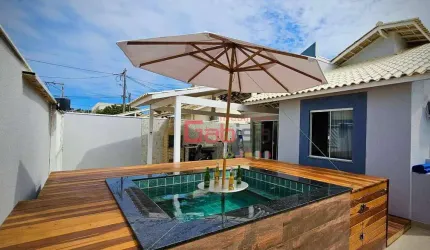 Casa com 2 dormitórios à venda, 165 m² por R$ 400.000 - Guriri - Cabo Frio/RJ