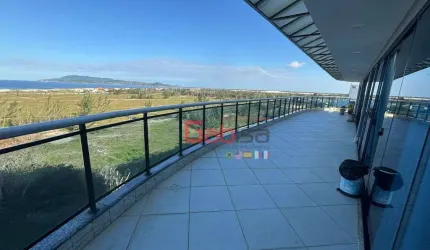 Cobertura com 4 dormitórios para alugar, 120 m² por R$ 8.000,01/mês - Braga - Cabo Frio/RJ