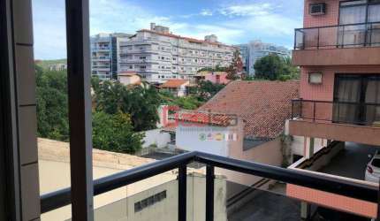 Apartamento com 2 dormitórios para alugar, 90 m² por R$ 2.905/mês - Passagem - Cabo Frio/RJ